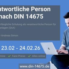 Verantwortliche Person SAA nach DIN 14675 (Schulung | Online)