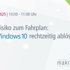 Vom Risiko zum Fahrplan: Windows 10 rechtzeitig ablösen (Webinar | Online)