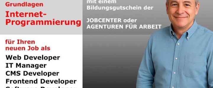 Weiterbildung Webentwicklung – HTML, CSS, JavaScript & Co (Schulung | Berlin)