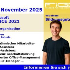 Microsoft Office 2021 & Büroorganisation – Onlinekurs ab 24.11.2025, 100 % förderbar mit BGS (Schulung | Online)