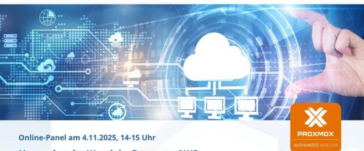Hypervisor im Wandel – Proxmox, AWS, Azure & Co.: To migrate or not to migrate? (Webinar | Online) Hypervisor im Wandel – Proxmox, AWS, Azure & Co.: To migrate or not to migrate? (Webinar | Online)