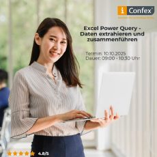 Excel Power Query – Daten extrahieren und zusammenführen (Schulung | Online)