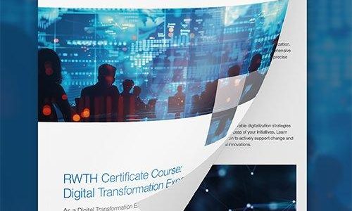 Zukunft gestalten: Werden Sie Digital Transformation Expert – Modul 2 (Seminar | Aachen) Zukunft gestalten: Werden Sie Digital Transformation Expert – Modul 2 (Seminar | Aachen)