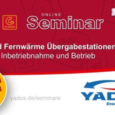 Online-Seminar | Nah- und Fernwärme-Übergabestationen – Planung, Inbetriebnahme und Betrieb (Webinar | Online)