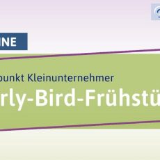 Early-Bird-Frühstück: „Mit dem richtigen Portfolio erfolgreicher verkaufen“ (Seminar | Online) Early-Bird-Frühstück: „Mit dem richtigen Portfolio erfolgreicher verkaufen“ (Seminar | Online)
