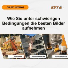 Automatisierung, KI und Bildverarbeitung – Neues bei EVT (Webinar | Online) Automatisierung, KI und Bildverarbeitung – Neues bei EVT (Webinar | Online)