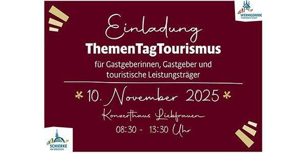 ThemenTagTourismus – Einladung & Programm (Vortrag | Wernigerode)