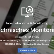 Technisches Monitoring (Seminar | Online) Technisches Monitoring (Seminar | Online)