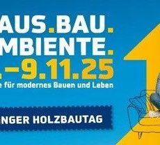 Einladung zu Eröffnung & Presserundgang Haus.Bau.Ambiente. 2025 (Pressetermin | Erfurt)