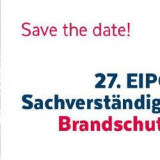 27. EIPOS-Sachverständigentage Brandschutz (Konferenz | Dresden)