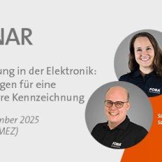 Lasermarkierung in der Elektronik: Smarte Lösungen für eine zukunftssichere Kennzeichnung (Webinar | Online)
