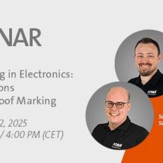 Laser Marking in Electronics: Smart Solutions for Future-Proof Marking (Webinar | Online) Laser Marking in Electronics: Smart Solutions for Future-Proof Marking (Webinar | Online)