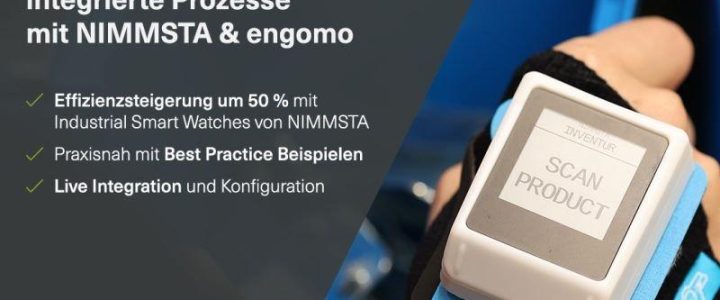 Best Practice Lagerprozesse mit NIMMSTA & engomo und bis zu 50% mehr Effizienz (Webinar | Online) Best Practice Lagerprozesse mit NIMMSTA & engomo und bis zu 50% mehr Effizienz (Webinar | Online)