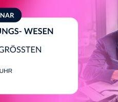 Wenn das Rechnungswesen bremst – so lösen Sie die größten Zeitfresser! (Webinar | Online)