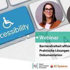 Barrierefreiheit: Praktische Lösungen für eine inklusive Dokumentation (Webinar | Online)