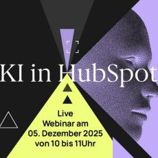 Webinar: HubSpot KI erfolgreich einsetzen – von ehrlichen Zielen zu messbaren Ergebnissen (Webinar | Online)