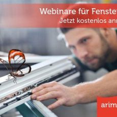 Webinar: arimeo® Fensterfalzlüfter – die clevere Lösung für Beschlagsunabhängigkeit (Webinar | Online)