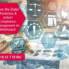 Compliance Talk im Dezember: Compliance-Management im Mittelstand (Webinar | Online) Compliance Talk im Dezember: Compliance-Management im Mittelstand (Webinar | Online)