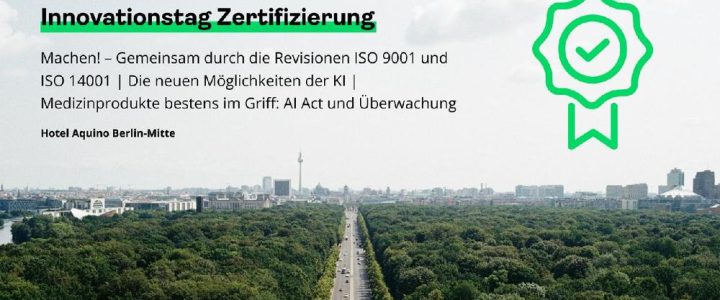 Innovationstag Zertifizierung 2026 (Sonstiges | Berlin) Innovationstag Zertifizierung 2026 (Sonstiges | Berlin)