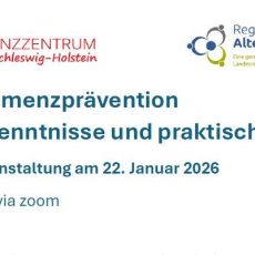 Wege zur Demenzprävention – Aktuelle Erkenntnisse und praktische Impulse (Vortrag | Online)