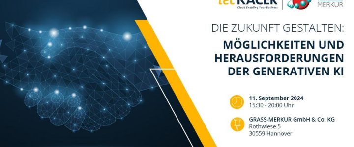 Die Zukunft gestalten: Möglichkeiten und Herausforderungen der Generativen KI (GenAI) (Networking | Hannover) Die Zukunft gestalten: Möglichkeiten und Herausforderungen der Generativen KI (GenAI) (Networking | Hannover)