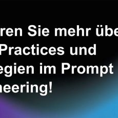 AWS Discovery Day – Einführung in das Prompt Engineering (Webinar | Online)
