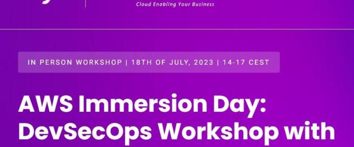 AWS Immersion Day: DevSecOps Workshop mit Snyk und tecRacer (Workshop | München) AWS Immersion Day: DevSecOps Workshop mit Snyk und tecRacer (Workshop | München)