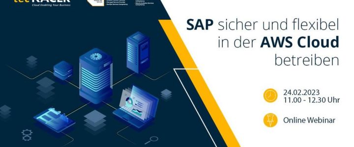 Webinar – SAP sicher und flexibel in der AWS Cloud betreiben (Webinar | Online) Webinar – SAP sicher und flexibel in der AWS Cloud betreiben (Webinar | Online)