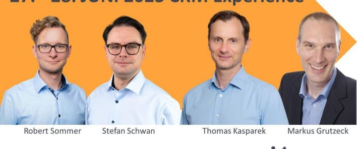 CRM Experience 2023 – Vom Lead zum Auftrag: So gewinnen Sie systematisch neue Kunden! (Konferenz | Rottendorf) CRM Experience 2023 – Vom Lead zum Auftrag: So gewinnen Sie systematisch neue Kunden! (Konferenz | Rottendorf)