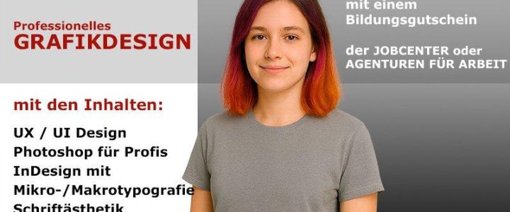 Professionelles Grafikdesign: Ihre kreative Zukunft beginnt jetzt (Schulung | Online) Professionelles Grafikdesign: Ihre kreative Zukunft beginnt jetzt (Schulung | Online)