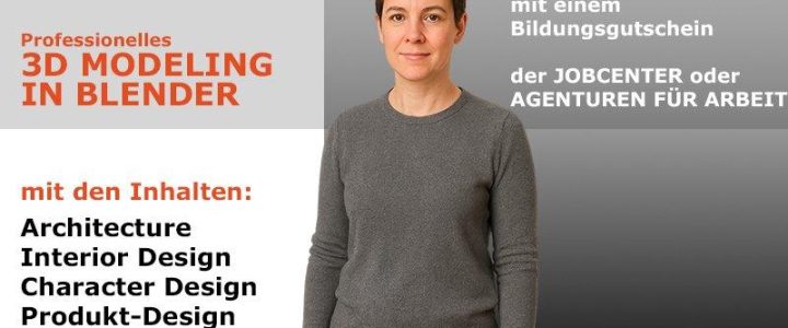 Kreativität in 3D: Mit dieser Weiterbildung in die Medienwelt starten (Schulung | Online) Kreativität in 3D: Mit dieser Weiterbildung in die Medienwelt starten (Schulung | Online)