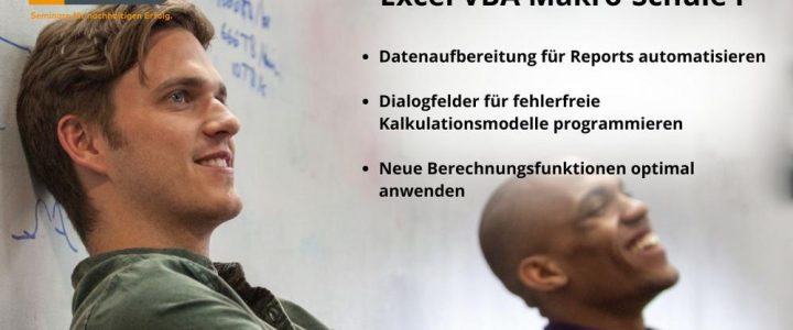 Excel VBA Grundlagenkurs (Seminar | Online)