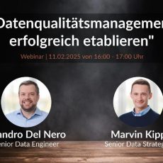 Webinar: „So rettet Data Performance Management Ihre Dateninitiative“ (Webinar | Online)