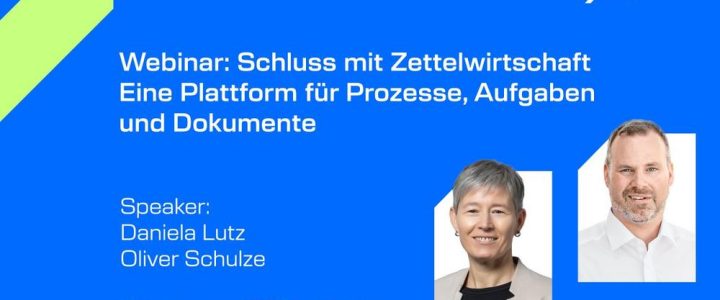 Schluss mit Zettelwirtschaft (Webinar | Online)