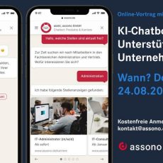 Live-Demo: Nutzen von KI-Chatbots für Unternehmen (Vortrag | Online) Live-Demo: Nutzen von KI-Chatbots für Unternehmen (Vortrag | Online)