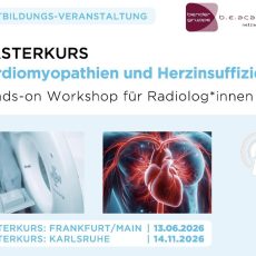 MASTERKURS Kardiomyopathien und Herzinsuffizienz (Workshop | Karlsruhe) MASTERKURS Kardiomyopathien und Herzinsuffizienz (Workshop | Karlsruhe)