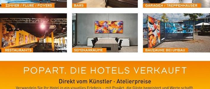 PopArt für Hotels mit Charakter (Messe | Stuttgart)
