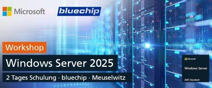 Windows Server 2025 Zwei Tages-Schulung (Schulung | Meuselwitz)