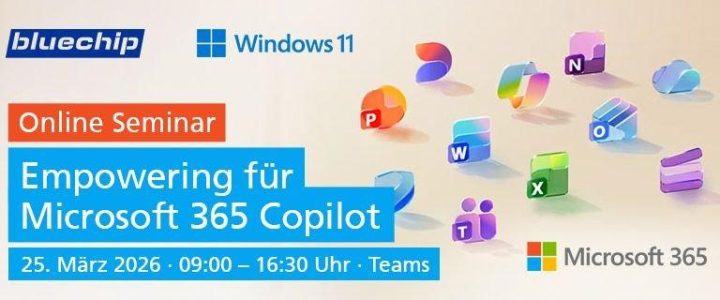 Empowering für Microsoft 365 Copilot (Seminar | Online)