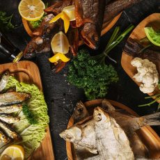 Großes Fischbuffet (Unterhaltung / Freizeit | Nossentiner Hütte)
