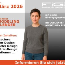 Von Architektur bis Character Design: 3D Modeling intensiv (Schulung | Berlin)
