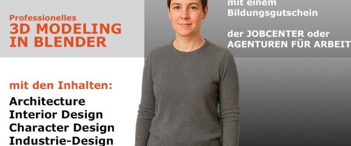Von Architektur bis Character Design: 3D Modeling intensiv (Schulung | Berlin)
