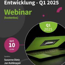 Neues aus der VARIO 8 Entwicklung – Q1 2025 (Webinar | Online) Neues aus der VARIO 8 Entwicklung – Q1 2025 (Webinar | Online)