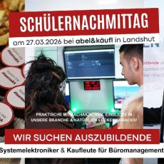 Schülernachmittag bei abel & käufl (Sonstiges | Landshut)