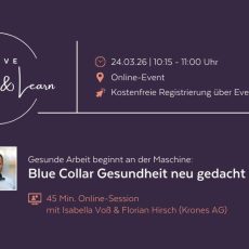 MOOVE Reflect & Learn: Blue Collar Gesundheit neu gedacht (Webinar | Online)