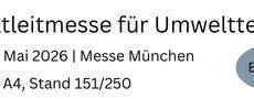 IFAT 2026: Kompetenz in Umwelttechnologie auf der Weltleitmesse (Schulung | München)