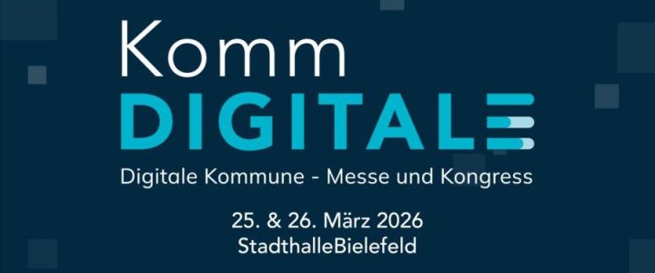 KommDIGITALE 2026 in Bielefeld (Messe | Bielefeld)
