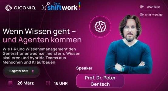 Wie sichern wir Erfahrungswissen, wenn Generationen wechseln und welche Rolle kann KI dabei spielen? (Webinar | Online)