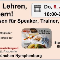 Lernen, Lehren, Begeistern! – Neurowissen für Speaker, Trainer, Coaches (Workshop | München)