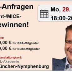 Speaker-Anfragen aus der Event-/MICE-Branche gewinnen! (Workshop | München)